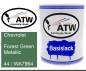 Preview: Chevrolet, Forest Green Metallic, 44 / WA7964: 1L Lackdose, von ATW Autoteile West.